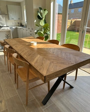Herringbone Dining Table
