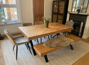 Herringbone Dining Table