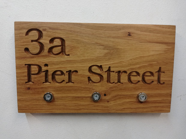 Oak Magnetic Key holder