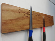 Oak Magnetic Kitchen Knife Rack