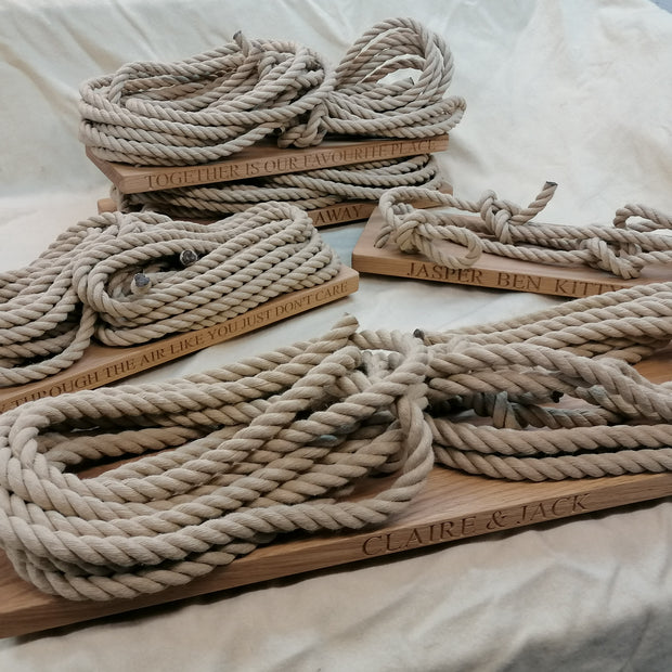 Large Oak Garden Swing