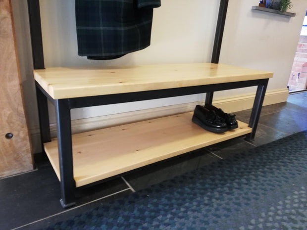 Hallway Bench and Coat Rack