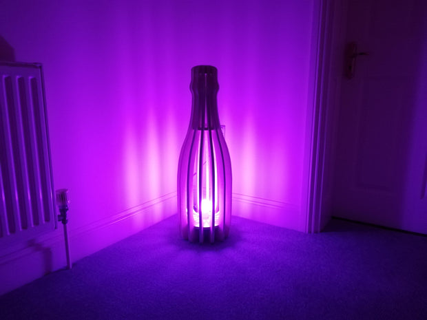 Prosecco Bottle Floor Lamp