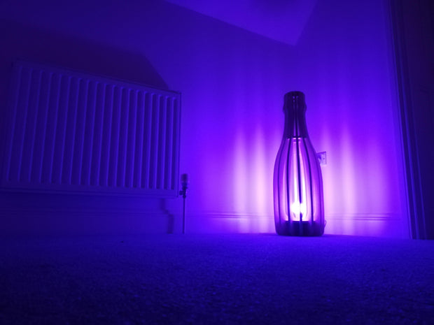 Prosecco Bottle Floor Lamp