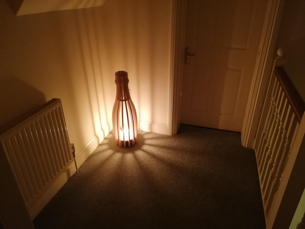 Prosecco Bottle Floor Lamp