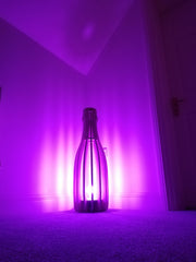 Prosecco Bottle Floor Lamp