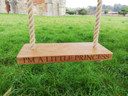 Childrens Oak Garden Swing