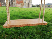Large Oak Garden Swing