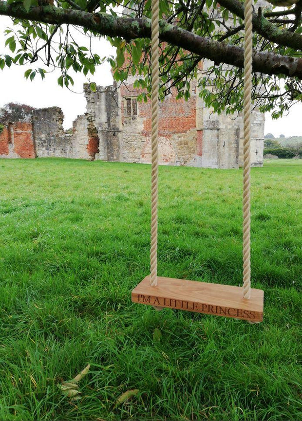 Childrens Oak Garden Swing